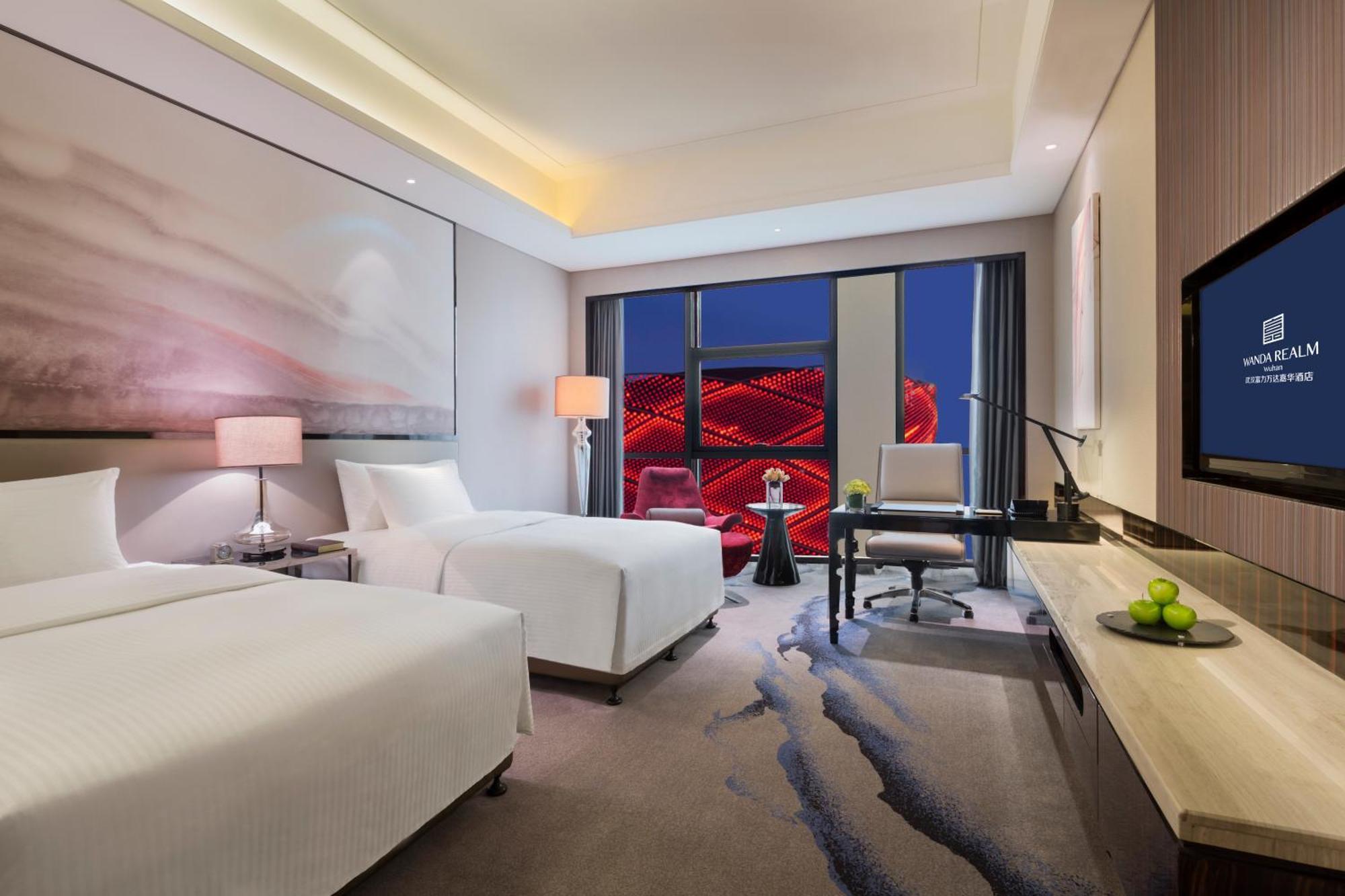 Wanda Realm Wuhan Exterior foto
